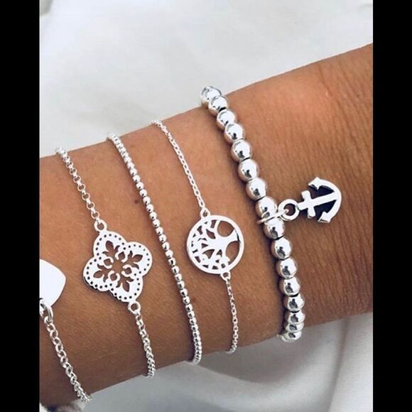 Jewelry - + Pretty Silver Bracelet